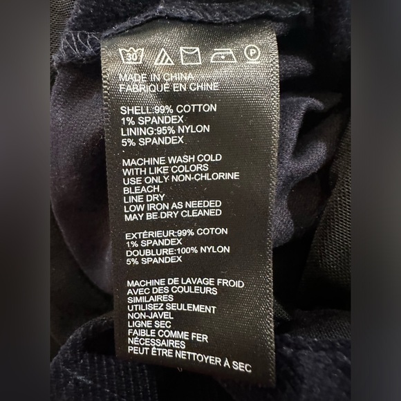 Urban Outfitters BDG April Corduroy Zip Front Jumpsuit-Size Small-Navy Blue - Picture 8 of 11